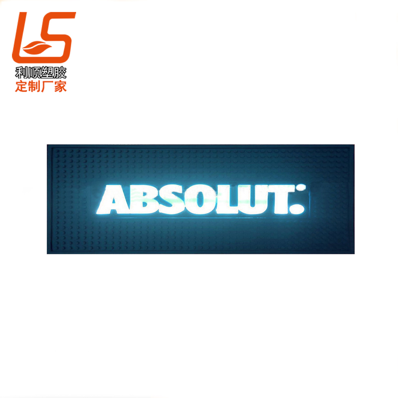 軟膠LED發光酒吧墊-吧臺墊LED酒吧墊 (7)